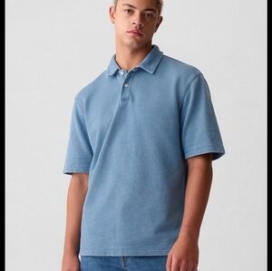 GAP Blue Polo Sweatshirt M